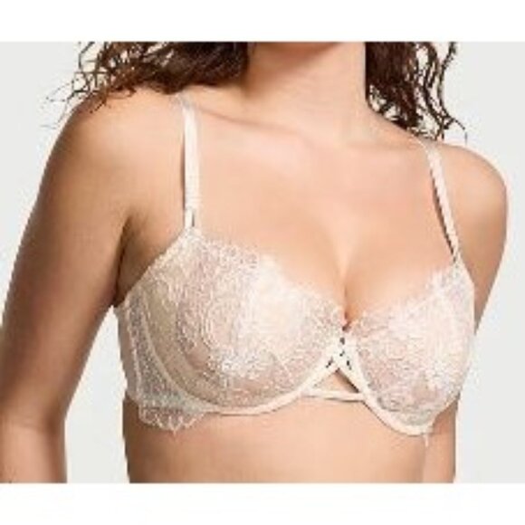 Victoria's Secret Wicked Unlined Boho Floral Balconette Bra Women Size 36B NWT - Picture 1 of 13